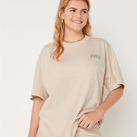 PINK
Cotton Oversized T-Shir - Picture 1 of 2